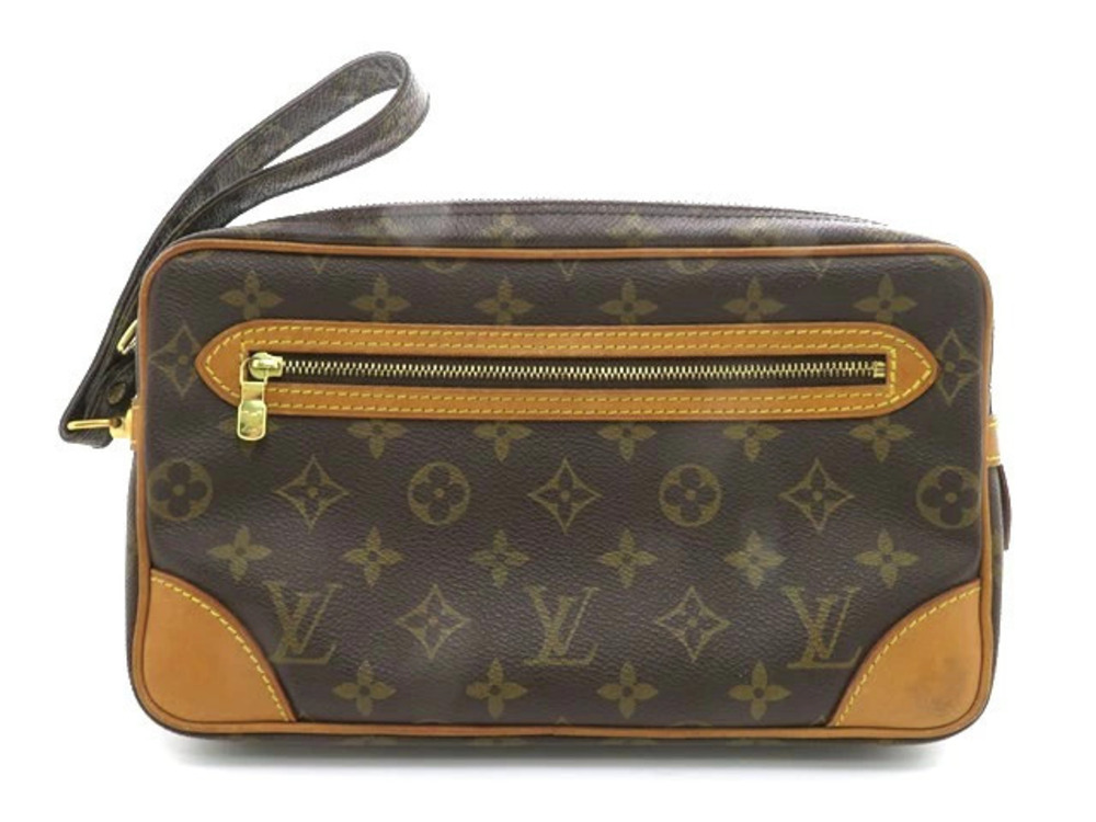 LOUIS VUITTON Marly Dragonne Shoulder Bag Monogram